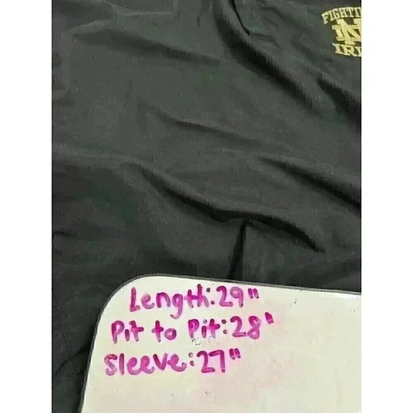 Vintage Starter Notre Dame Fighting Irish Windbreaker Jacket Embroidered XL - Picture 12 of 16